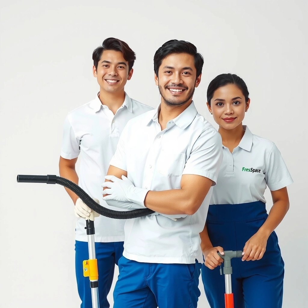 FreshSpace professional cleaning team ready to transform your space
