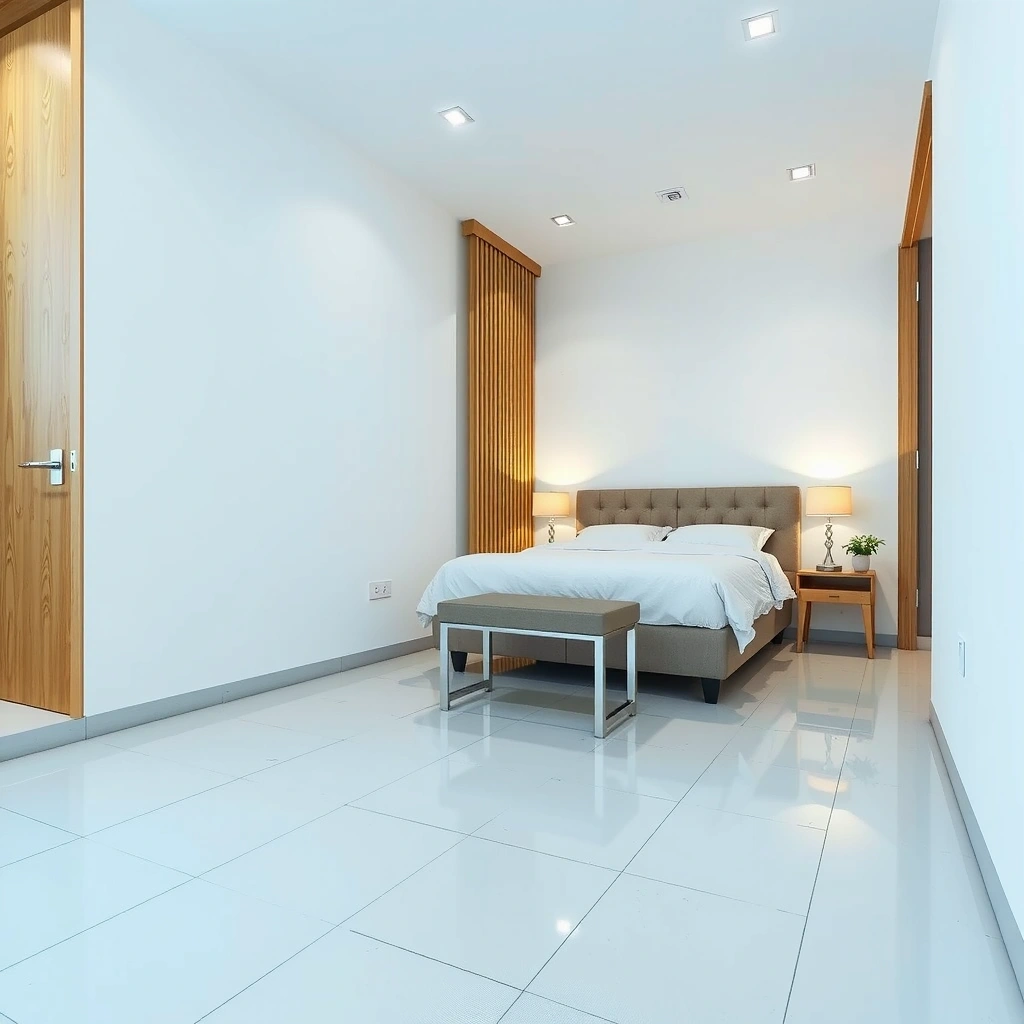 Move-in move-out cleaning service showing clean, empty apartment ready for new tenants